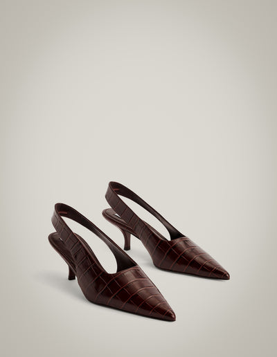 Fleur Textured Heels