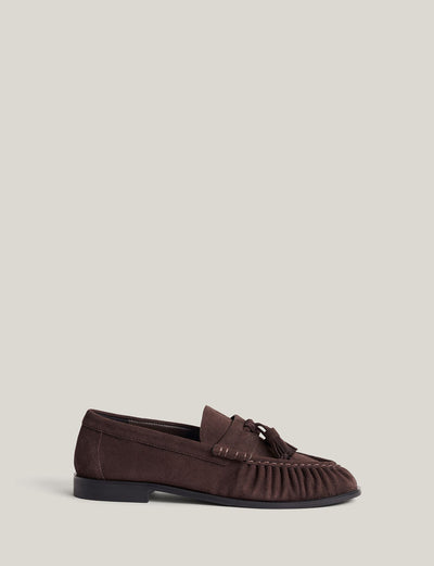 Zoe Suede Loafer