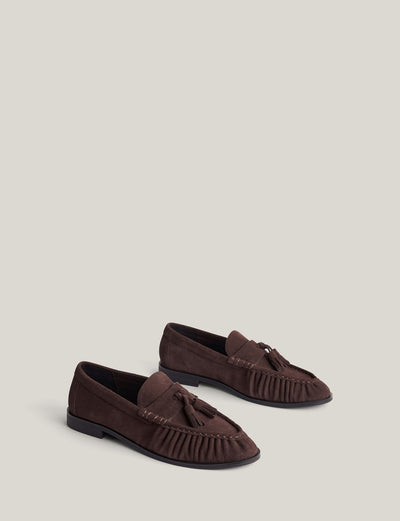 Zoe Suede Loafer