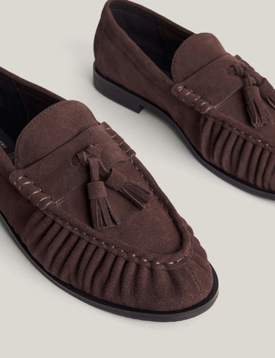 Zoe Suede Loafer