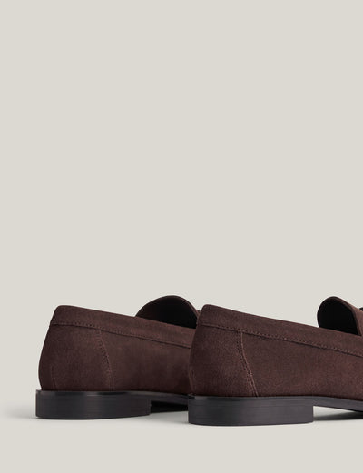 Zoe Suede Loafer