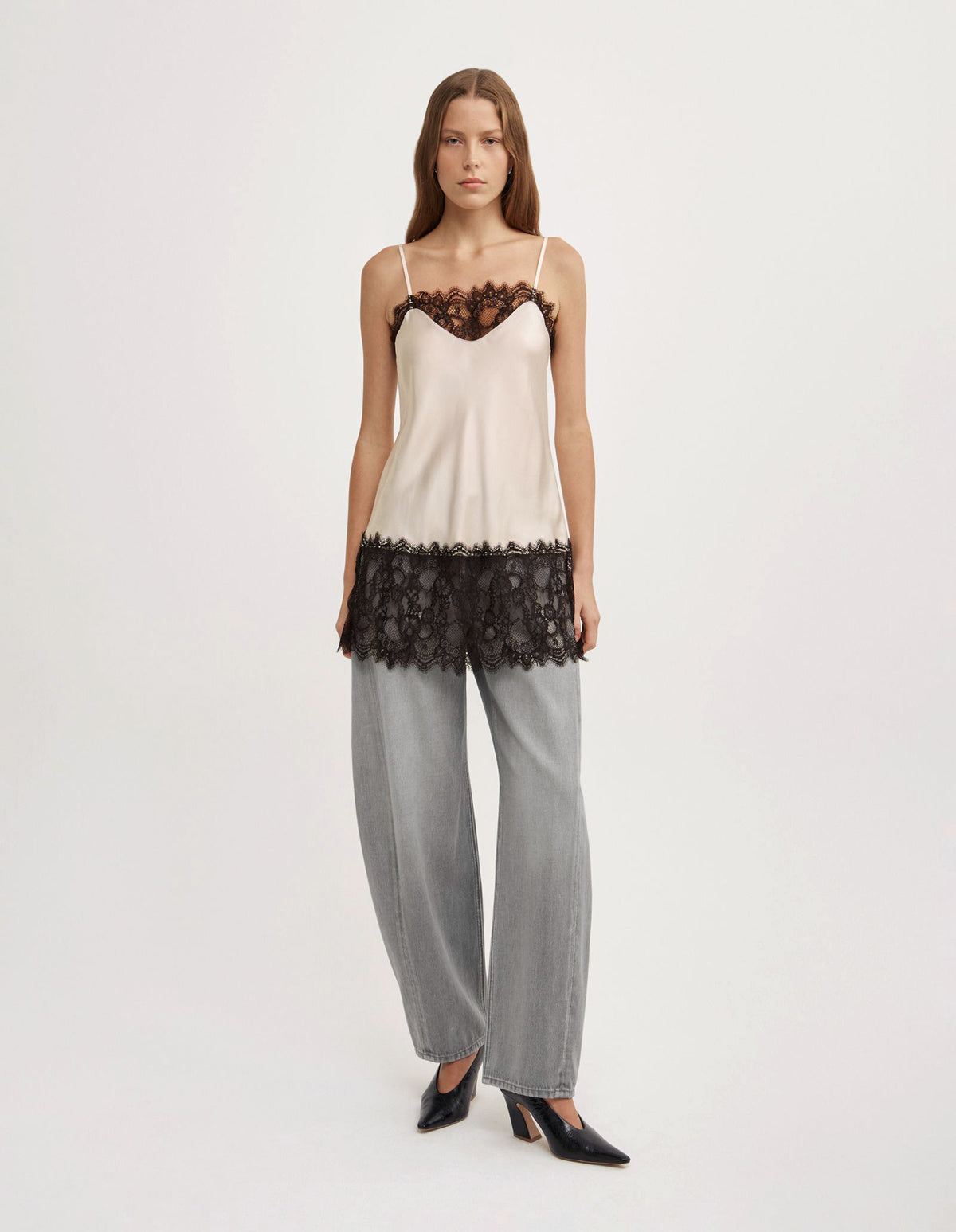 Lace High Hem Camisole