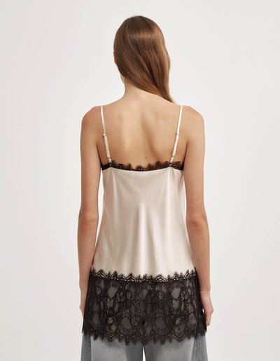 Lace High Hem Camisole