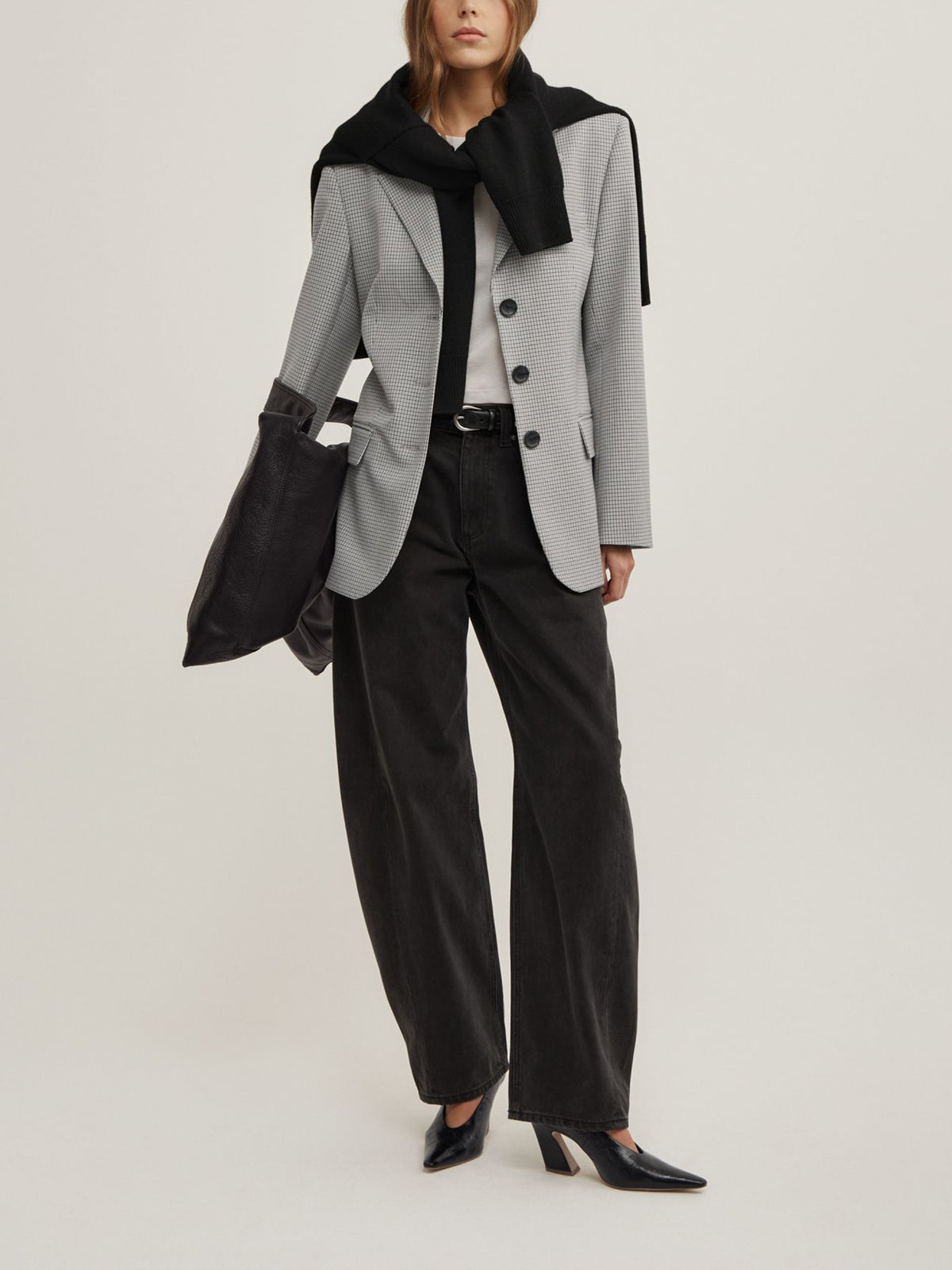 Houndstooth Blazer