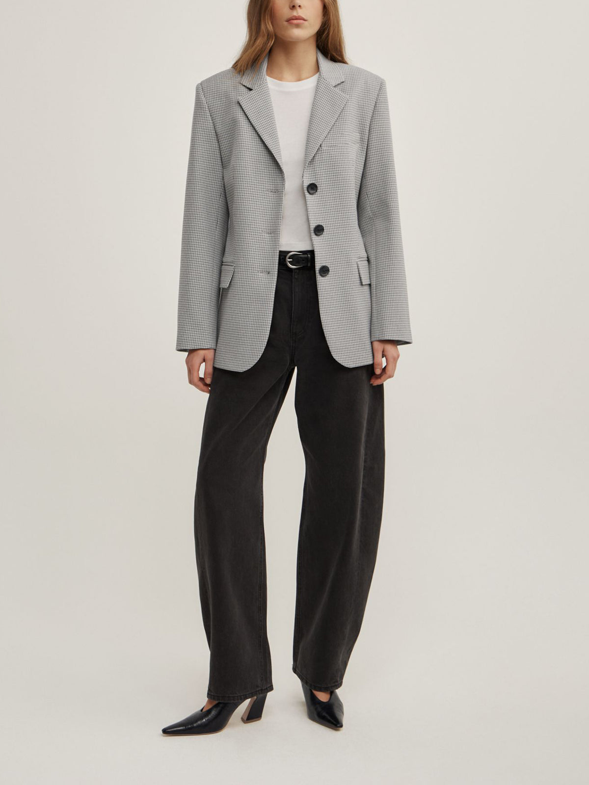 Houndstooth Blazer