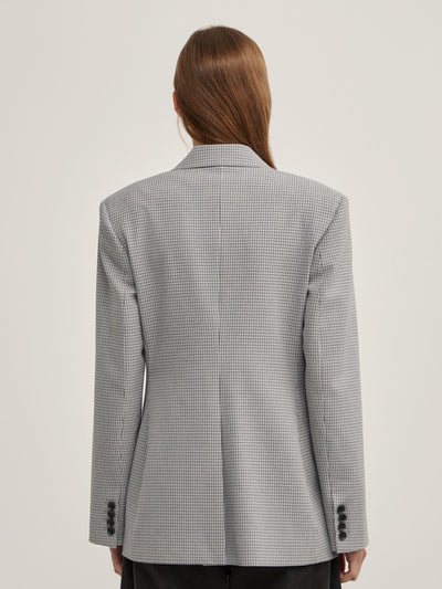 Houndstooth Blazer