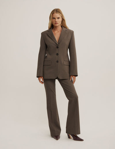Houndstooth Blazer