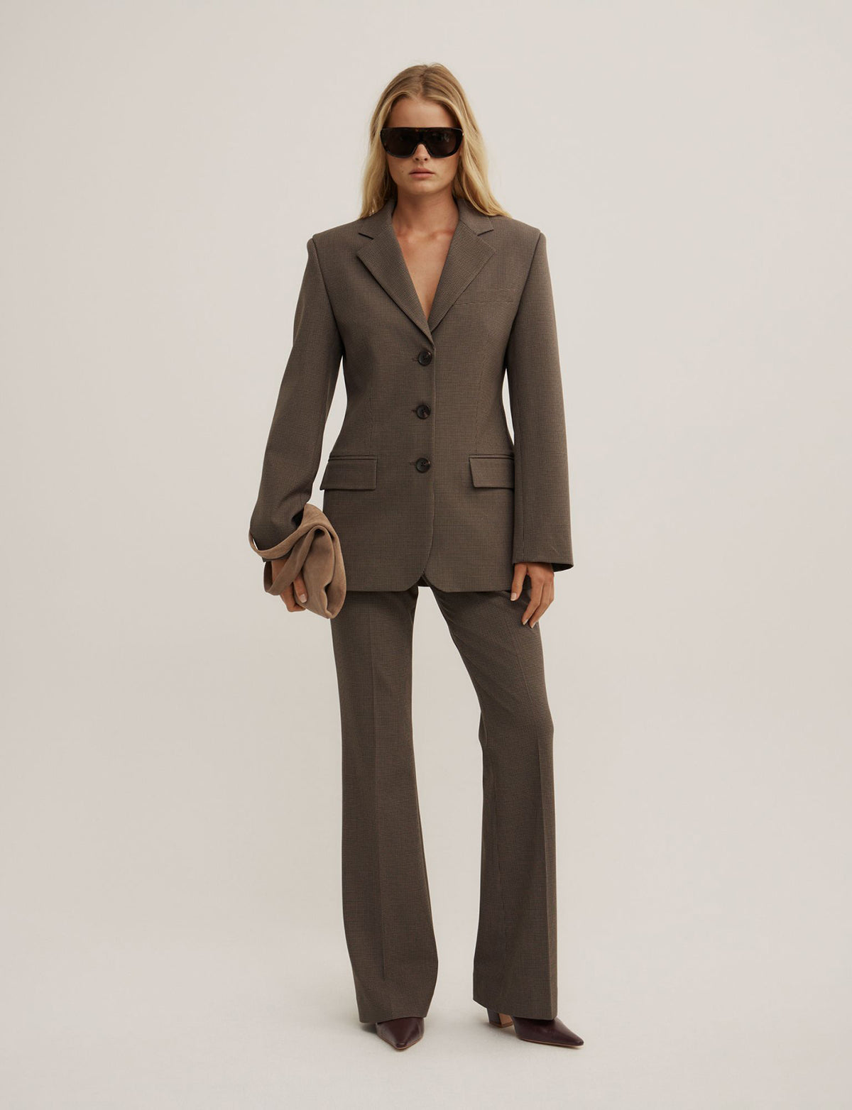 Houndstooth Blazer
