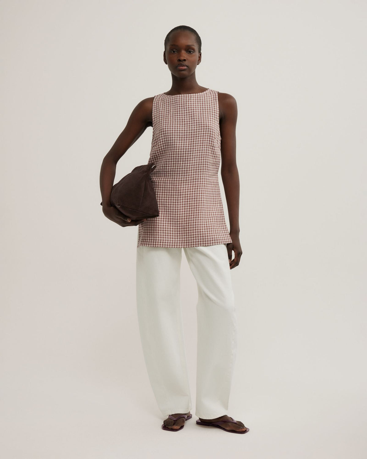 Linen Longline Top