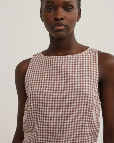 Linen Longline Top