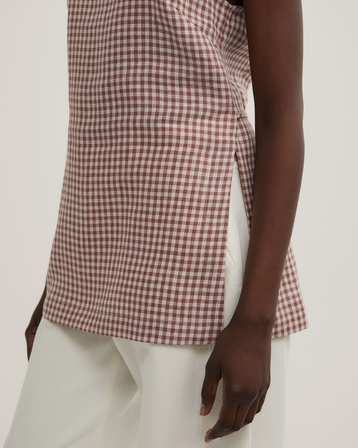 Linen Longline Top