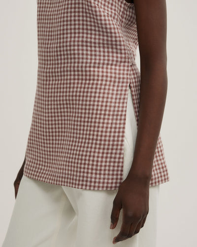 Linen Longline Top