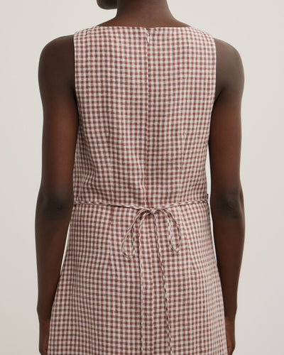 Boat Neck Mini Dress