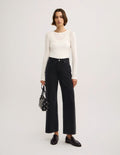 Wide Leg Crop Jeans