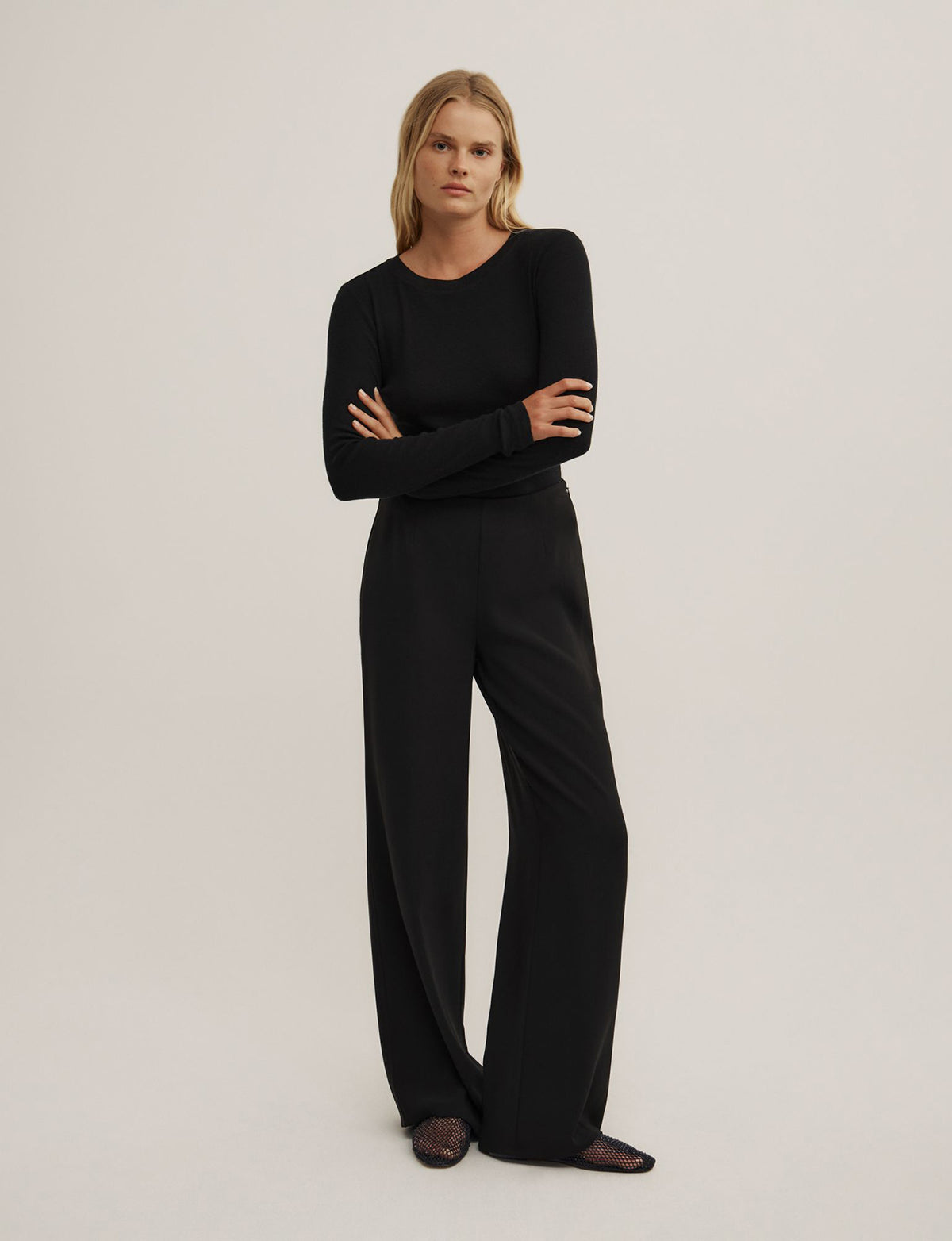Crepe Pants
