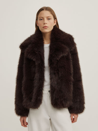 Faux Fur Jacket