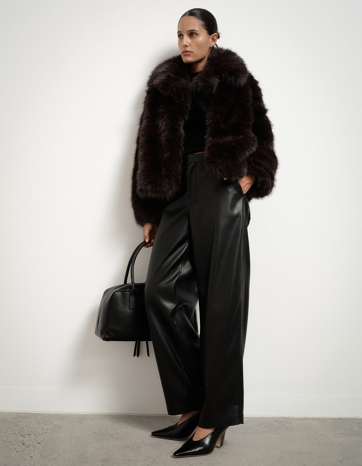 Faux Fur Jacket