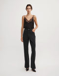Split Detail Denim Jeans