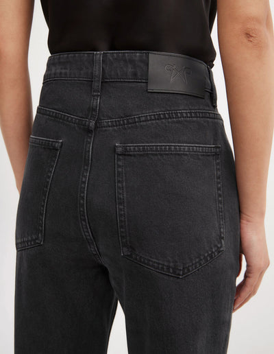Split Detail Denim Jeans
