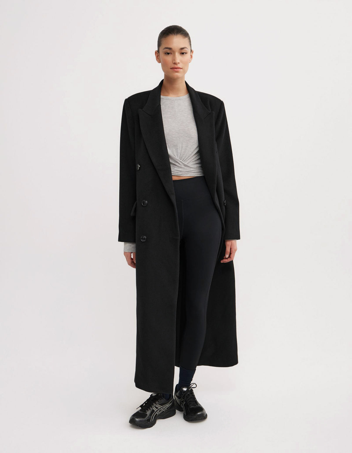 Cross Front Long Sleeve Top