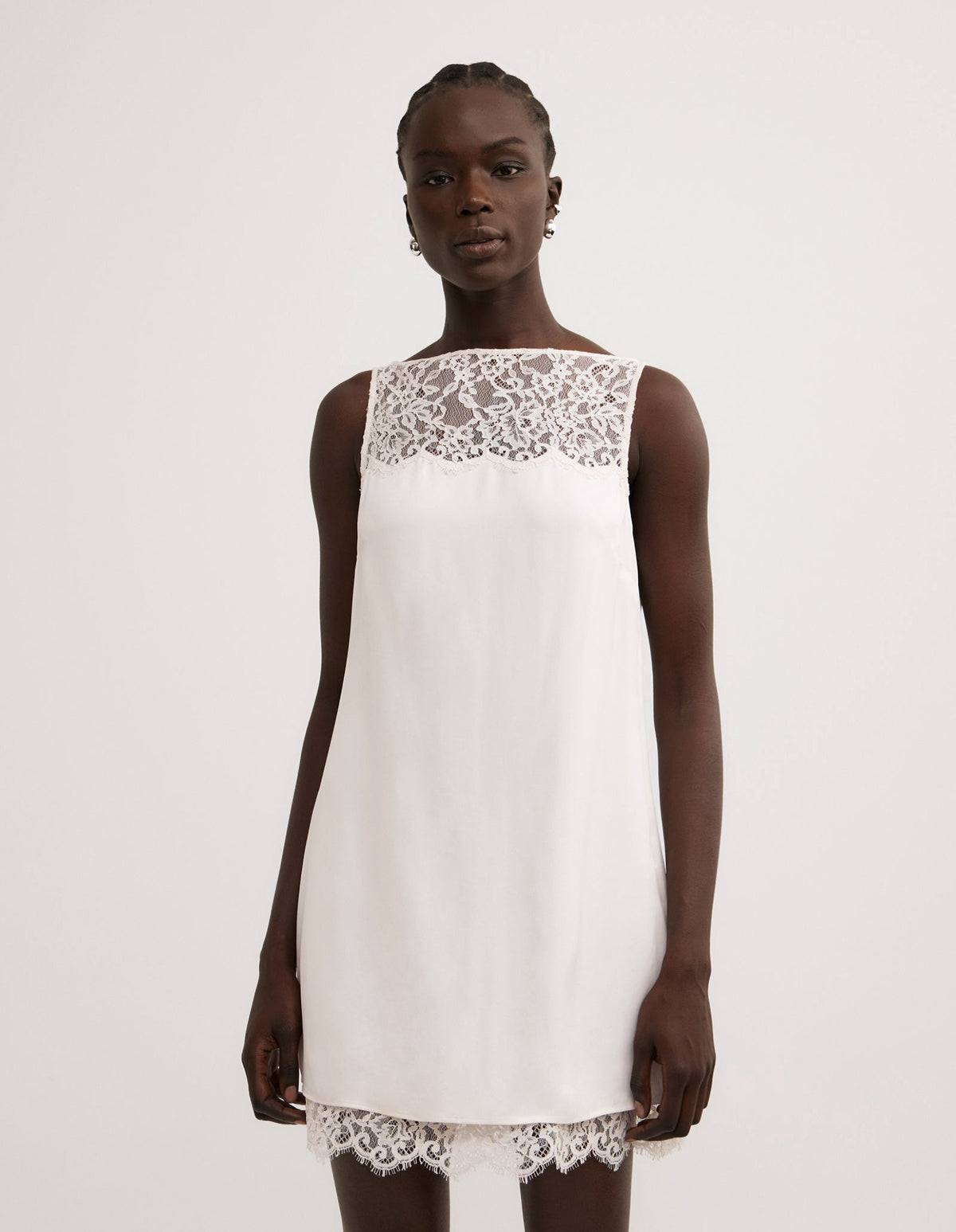 Lace Yoke Dress