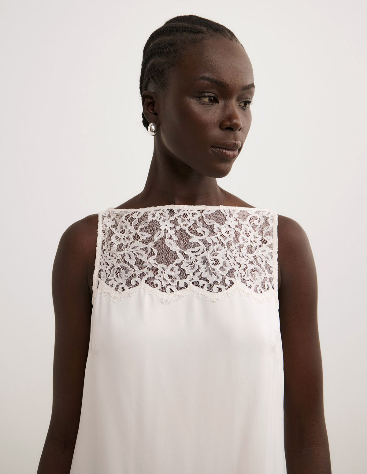 Lace Yoke Dress