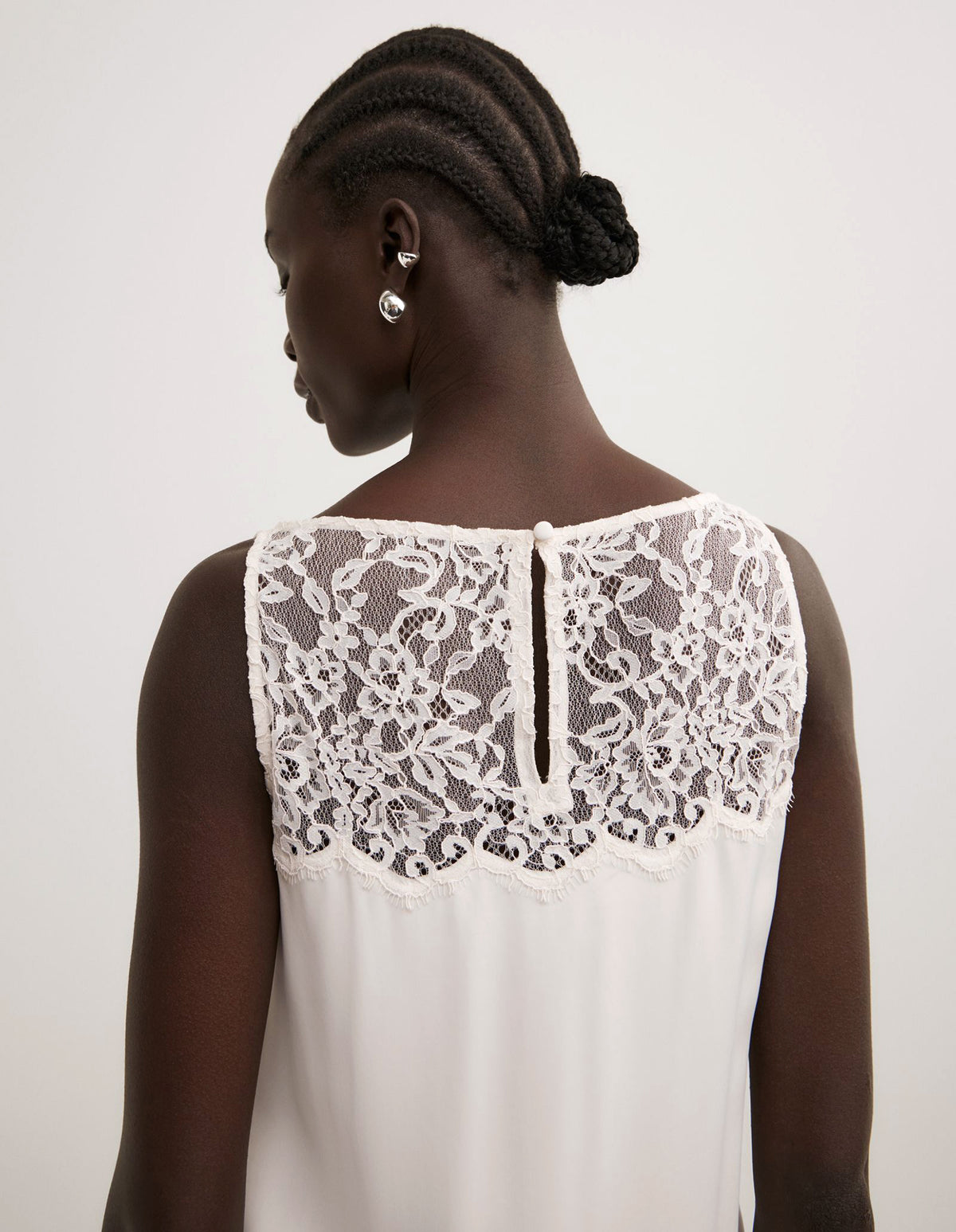 Lace Yoke Dress
