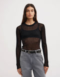 Variegated Rib Knit