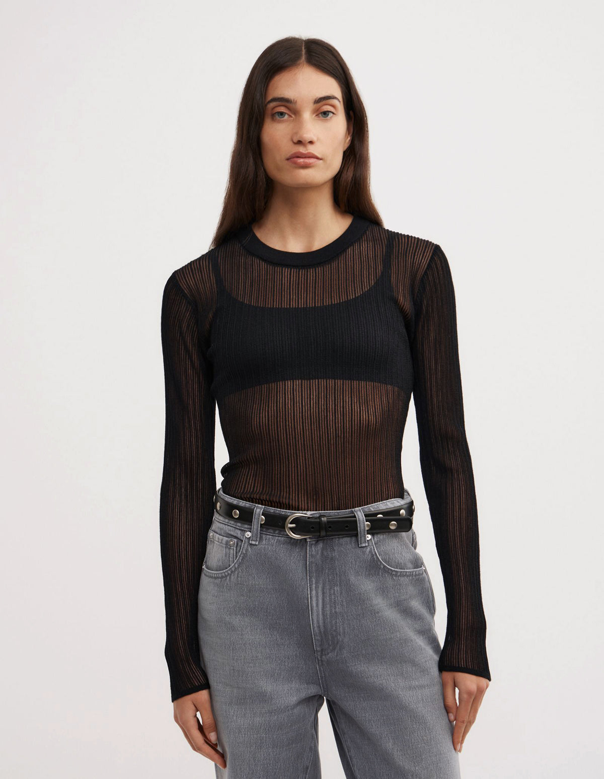 Variegated Rib Knit