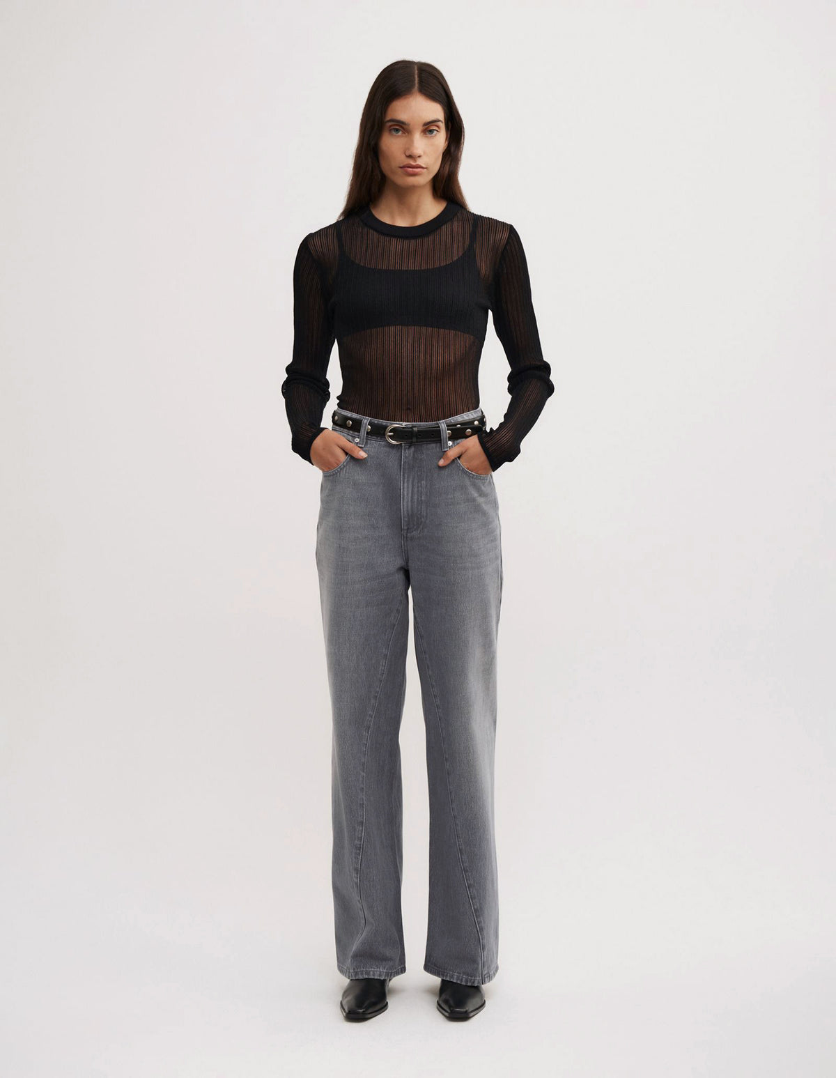 Variegated Rib Knit