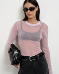Variegated Rib Knit
