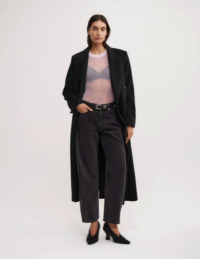 Variegated Rib Knit