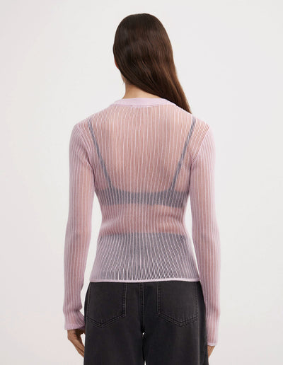 Variegated Rib Knit