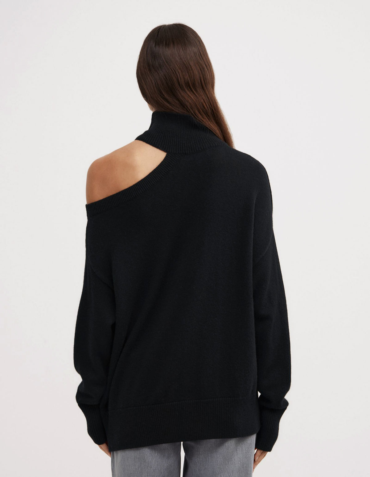 Exposed Shoulder Knit