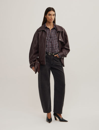Curved Hem Shirt