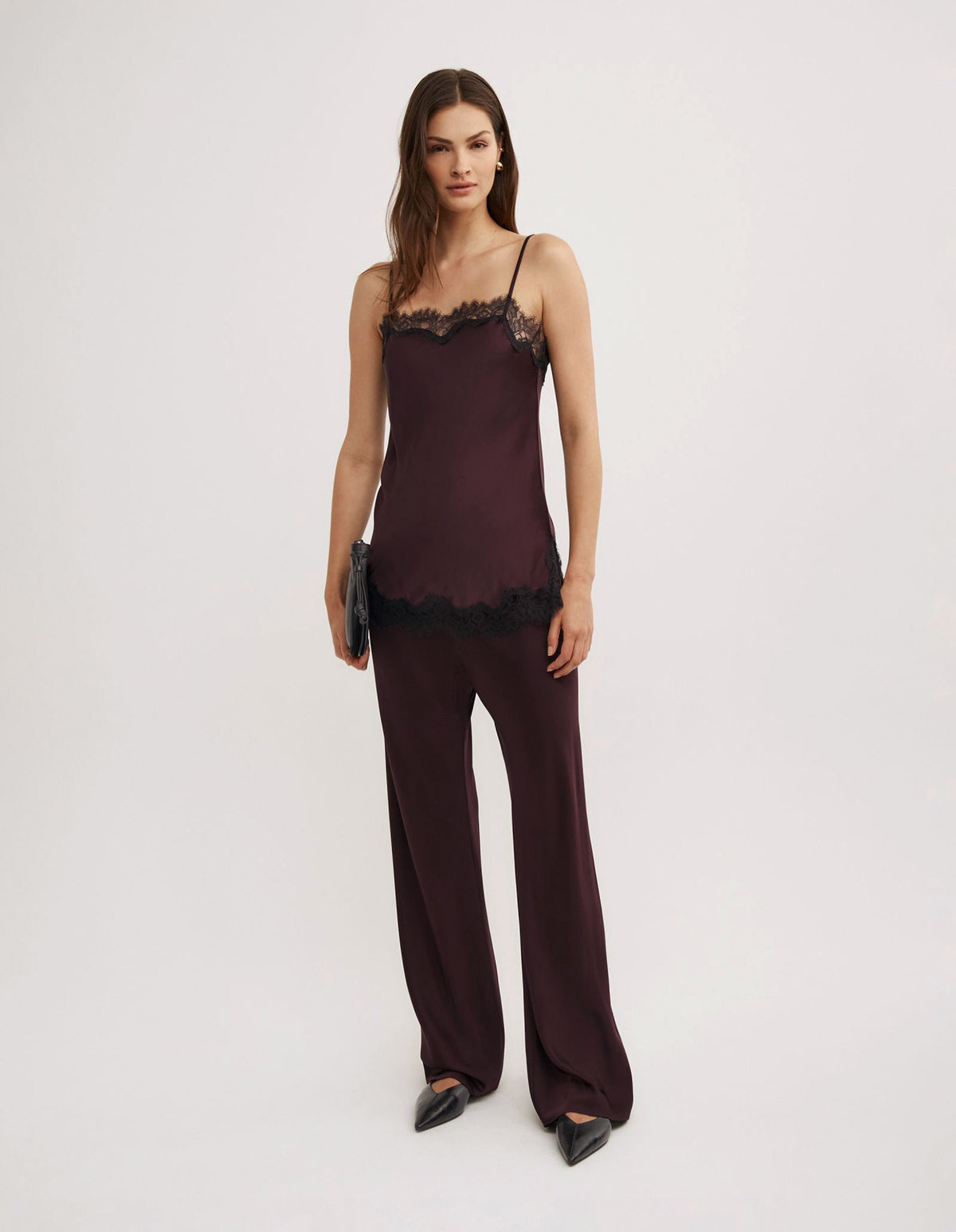 Lace Border Camisole