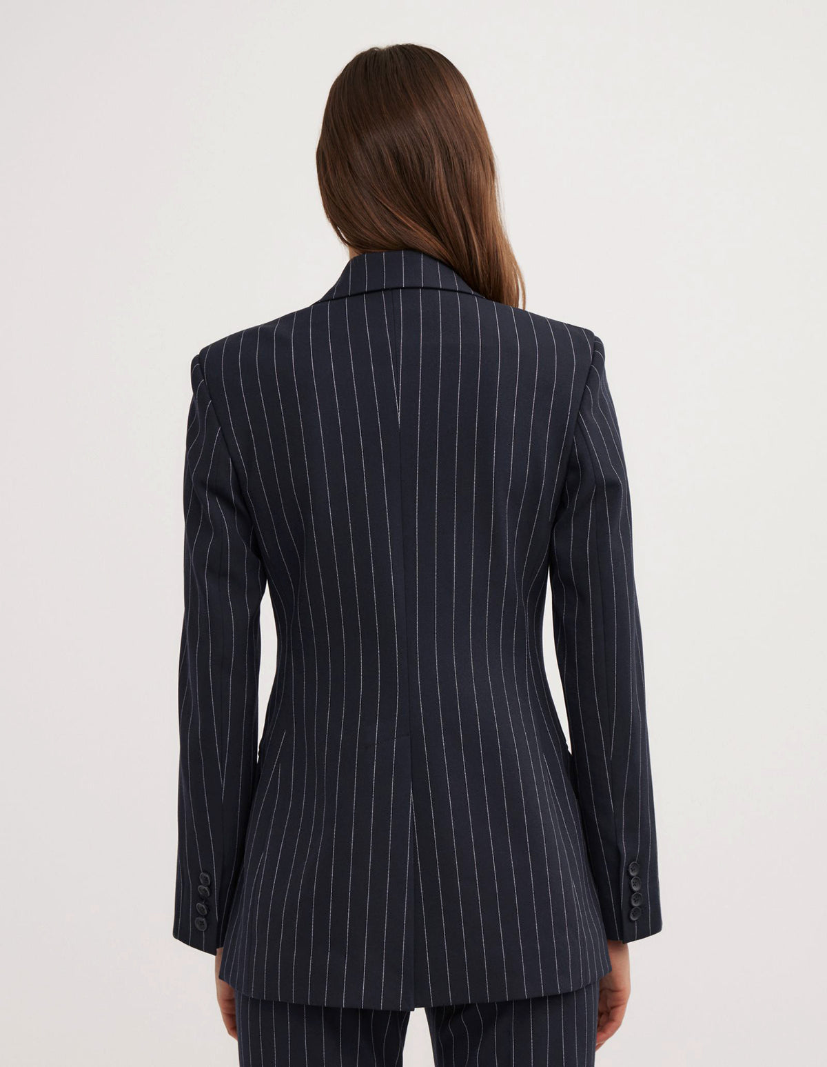 Pinstripe Blazer
