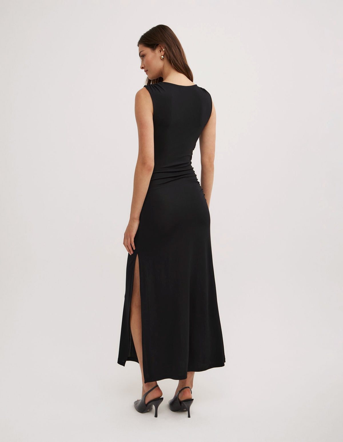 Shoulder Gather Dress