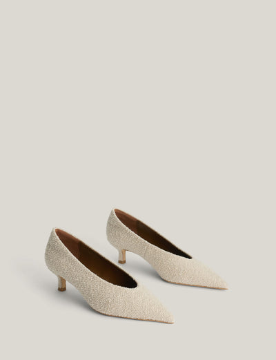 Isabella Textured Heels