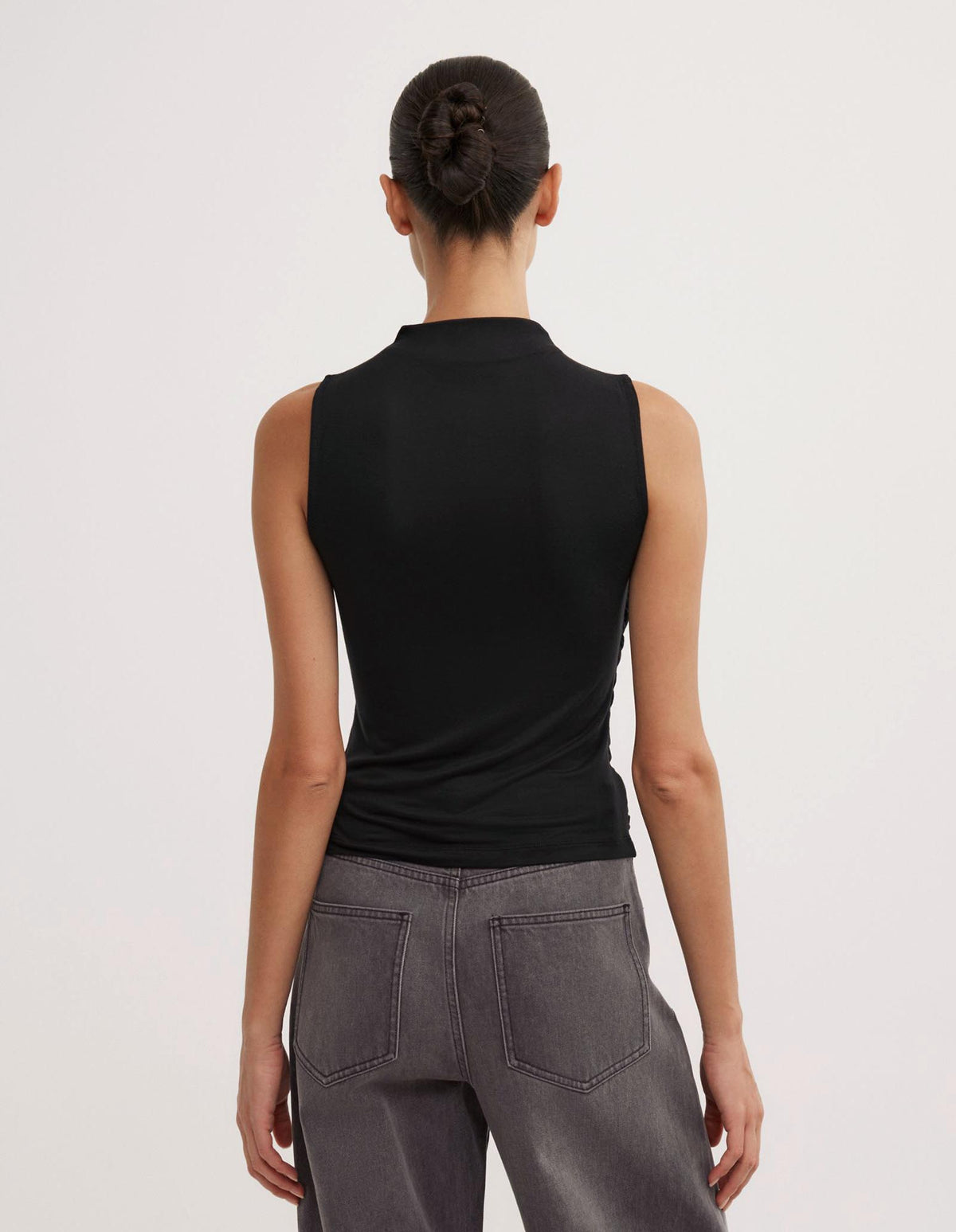 Gathered Jersey Top