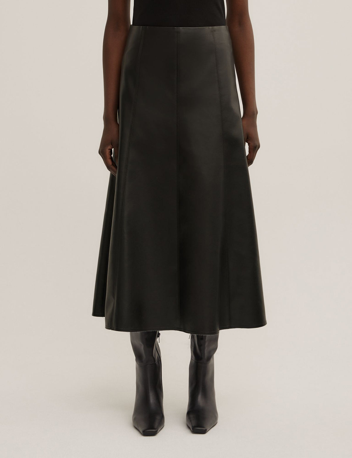 PU Panel Skirt