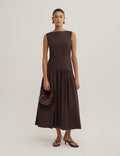 Basque Waist Dress