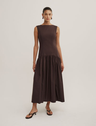 Basque Waist Dress