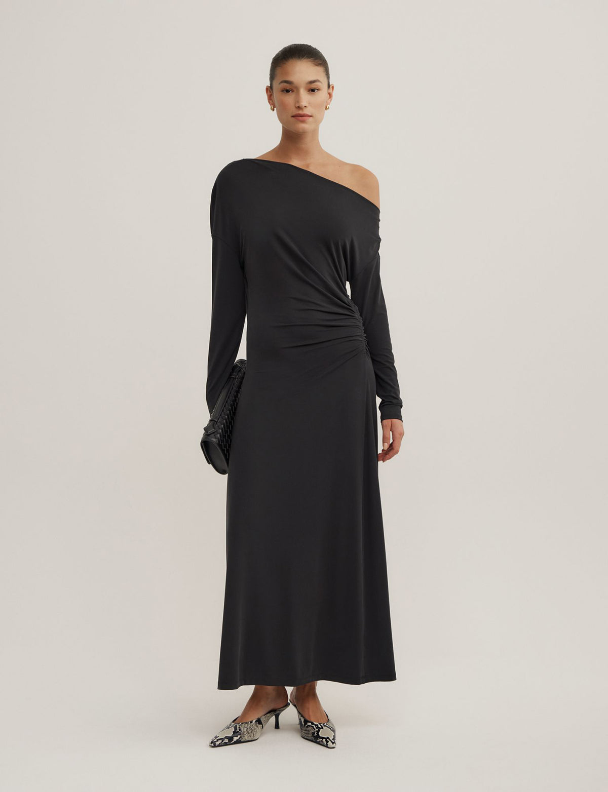 Long Sleeve Off Shoulder Dress