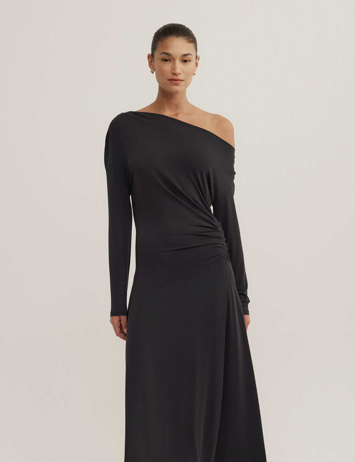Long Sleeve Off Shoulder Dress