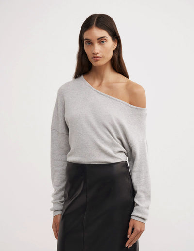 One Shoulder Knit