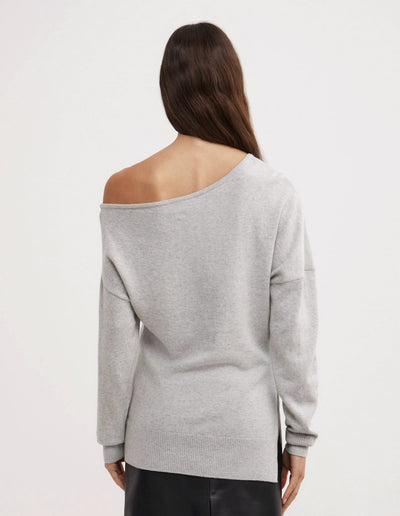 One Shoulder Knit
