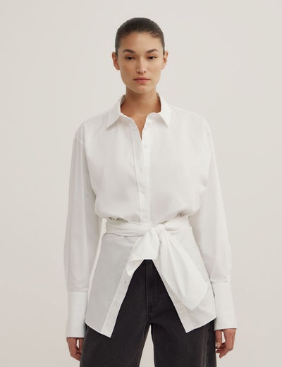 OCRF Longline White Shirt