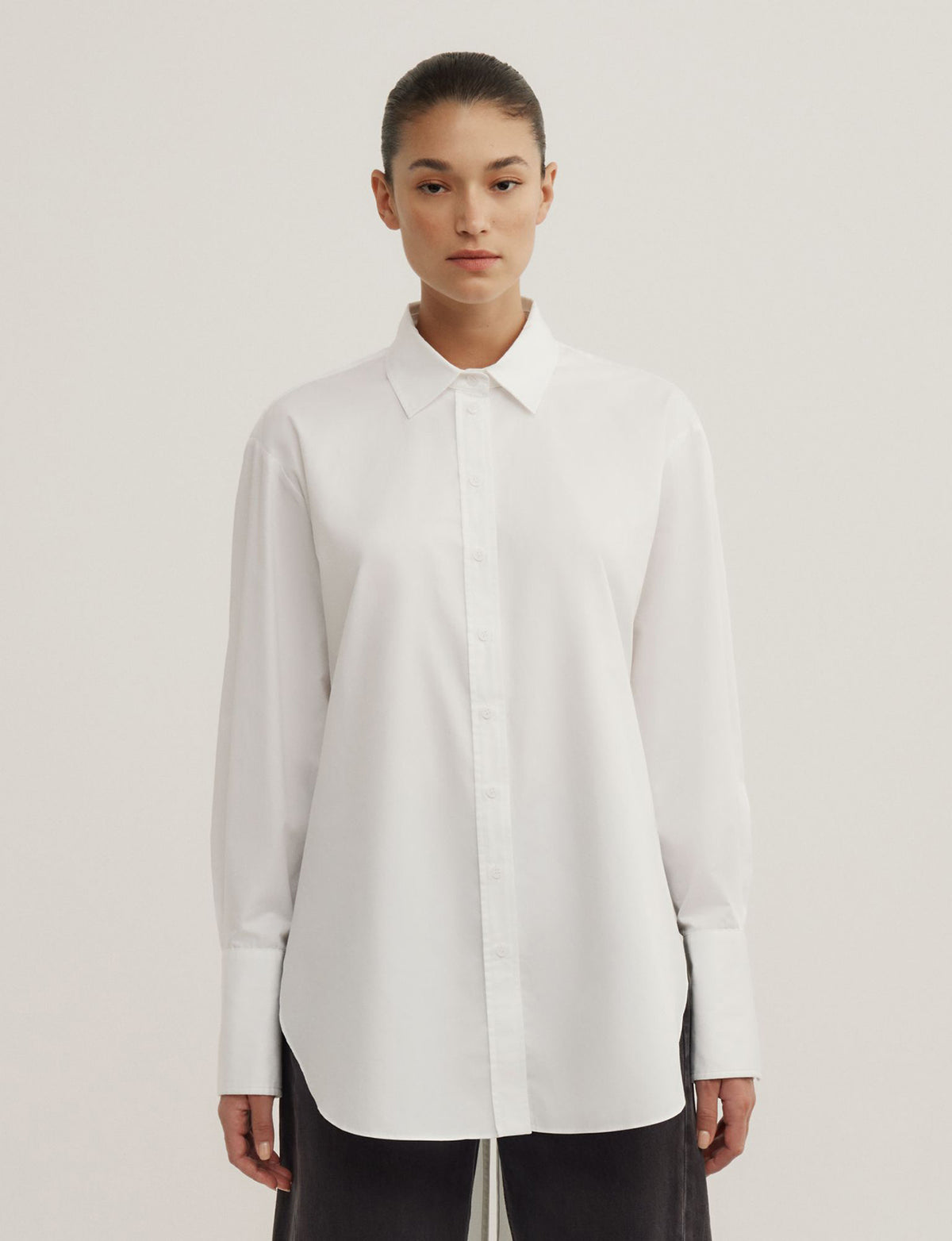 OCRF Longline White Shirt