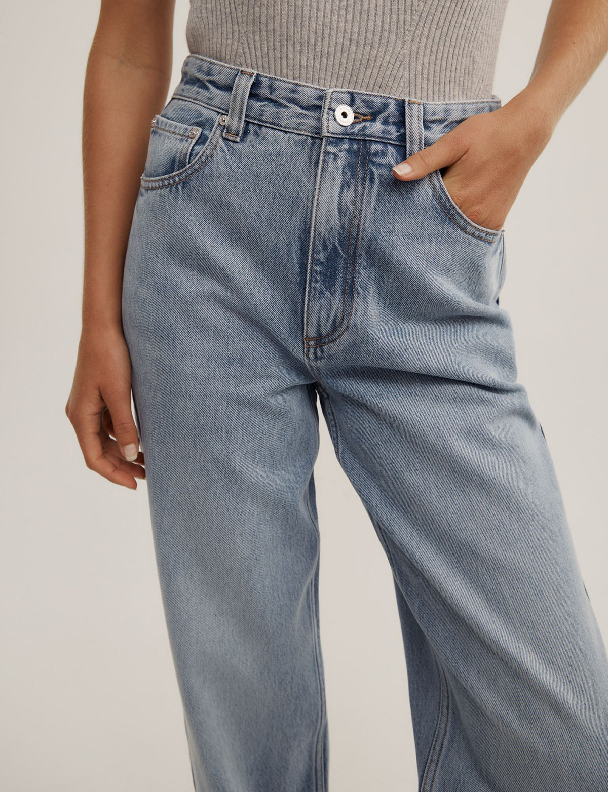 Stovepipe Jeans